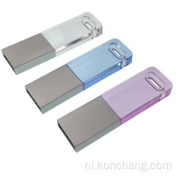 Slank glazen USB-flashstation